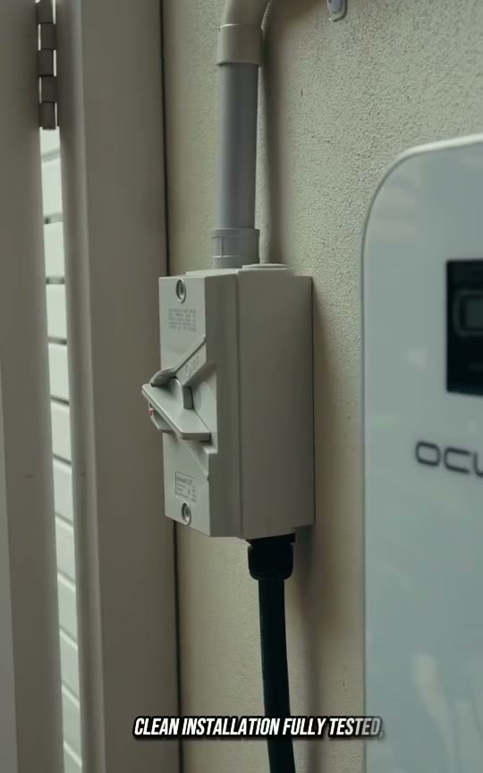 Live EV charger install in Birrong, NSW